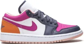 Jordan Air 1 Low SE Mismatched Purple Magenta sneakers Blue