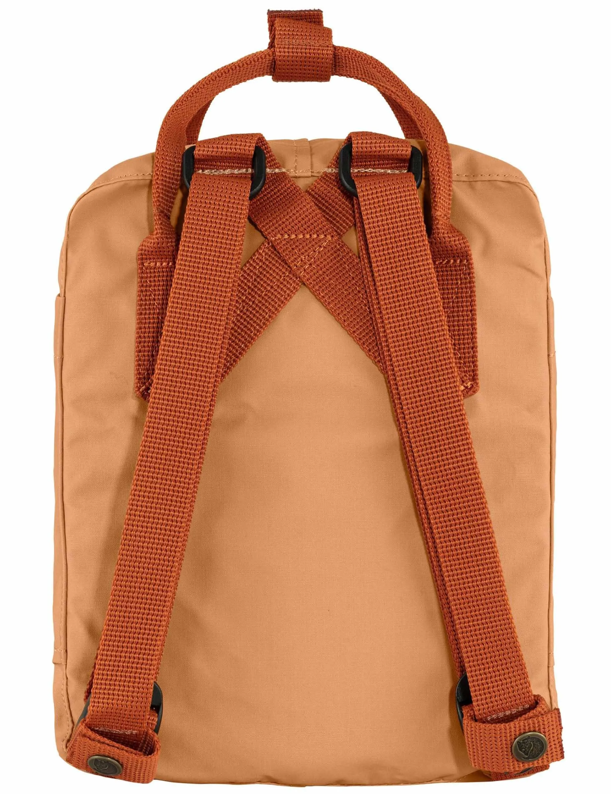 Kanken Mini Backpack - Peach Sand-Terracotta Brown