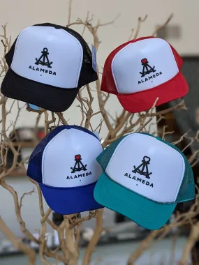 KIDS ALAMEDA ANCHOR FOAM TRUCKER HAT