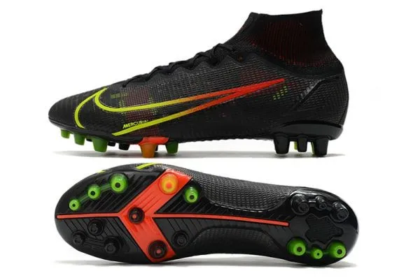 Kids Nike Mercurial Superfly 8 Elite AG-PRO Black X Prism - Black Cyber Off Noir