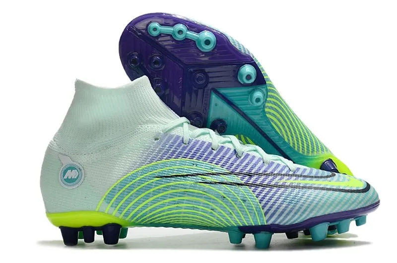 Kids Nike Mercurial Superfly 8 Elite AG-Pro Dream Speed 005 - Barely Green/Volt/Electro Purple