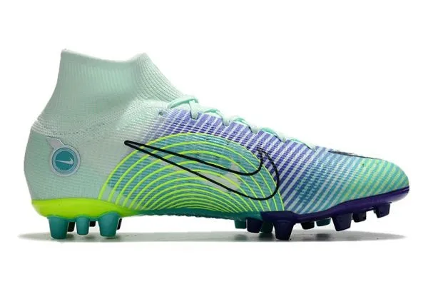 Kids Nike Mercurial Superfly 8 Elite AG-Pro Dream Speed 005 - Barely Green/Volt/Electro Purple