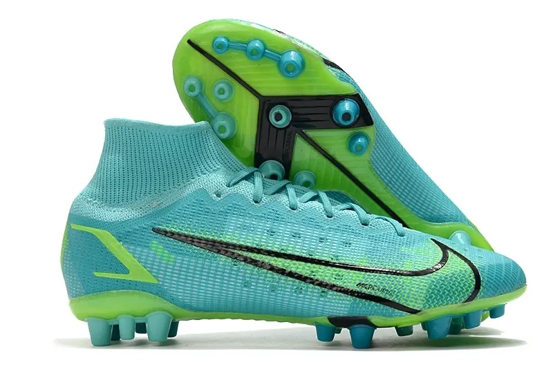 Kids Nike Mercurial Superfly 8 Elite AG-PRO Impulse - Dynamic Turquoise Lime Glow