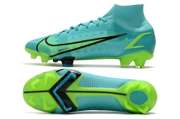 KIds Nike Mercurial Superfly 8 Elite FG Impulse - Dynamic Turquoise Lime Glow