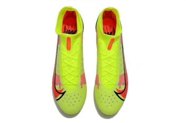 Kids Nike Mercurial Superfly 8 'Montivation Pack' AG-PRO - Volt Bright Crimson Black