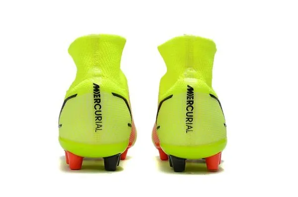 Kids Nike Mercurial Superfly 8 'Montivation Pack' AG-PRO - Volt Bright Crimson Black