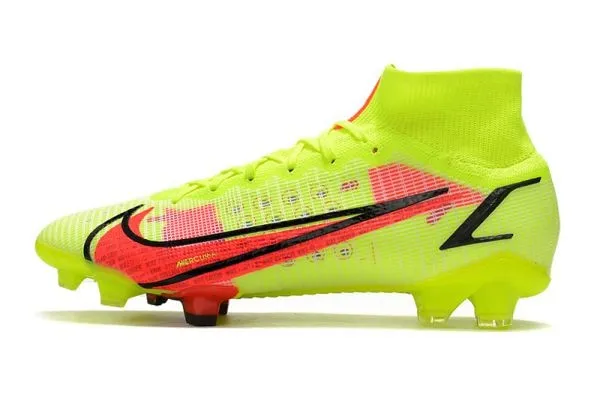 Kids Nike Mercurial Superfly 8 'Montivation Pack' FG - Volt Bright Crimson Black