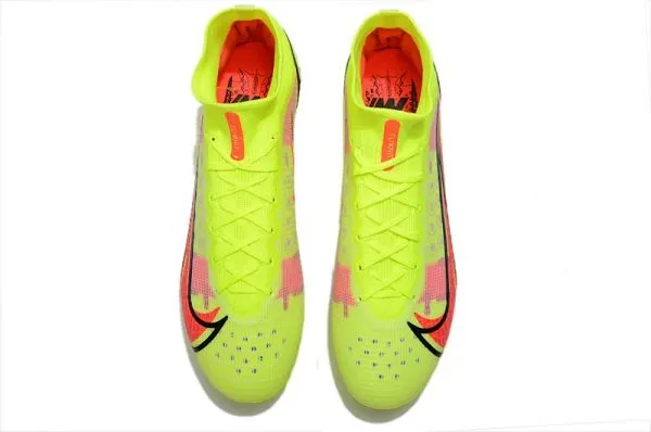 Kids Nike Mercurial Superfly 8 'Montivation Pack' FG - Volt Bright Crimson Black