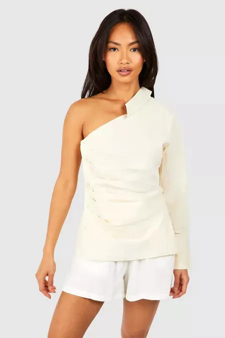 Linen Luxe Asymmetrical Tunic