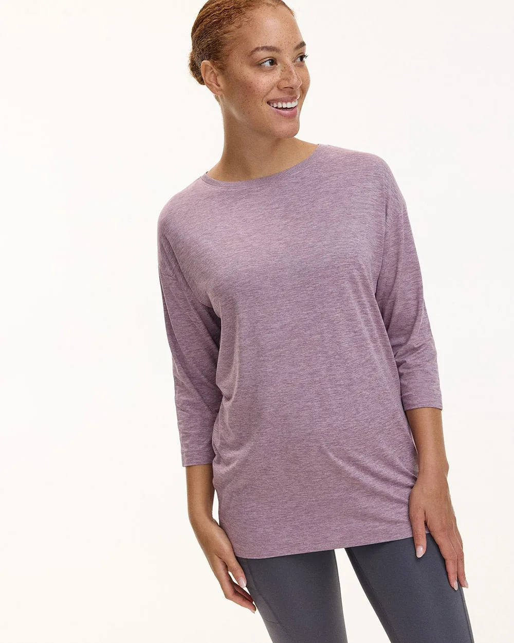 Long-Sleeve Crew-Neck Tunic - Dry Lux Hyba Essentials