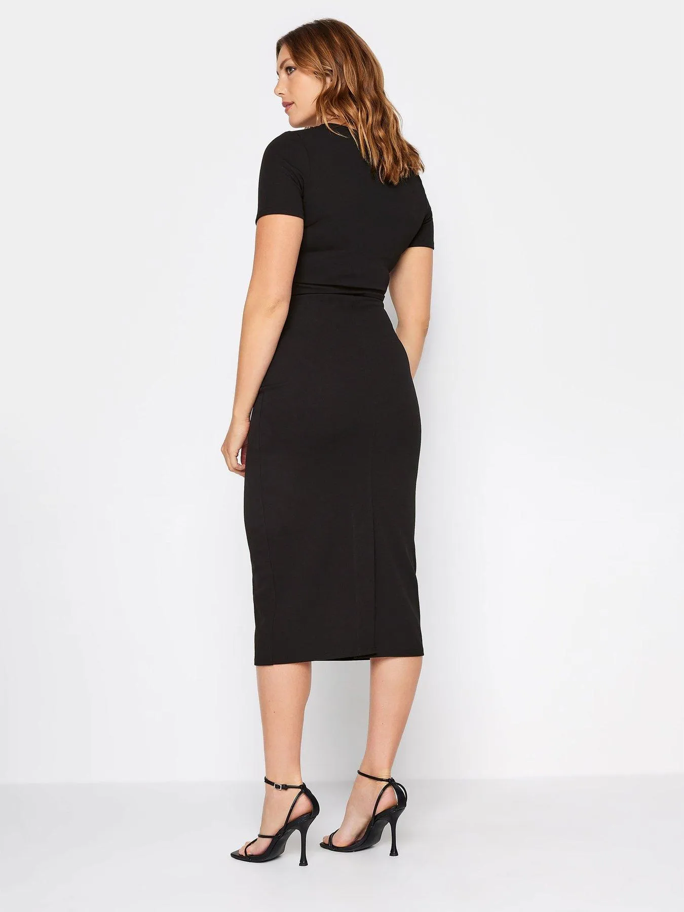 Long Tall Sally Black Detail Workwear Dress