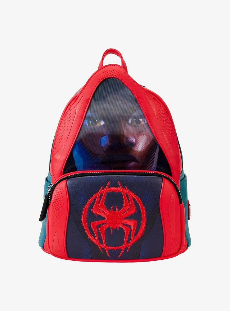 Loungefly Marvel Spider-Man: Across The Spider-Verse Miles Morales Lenticular Mini Backpack