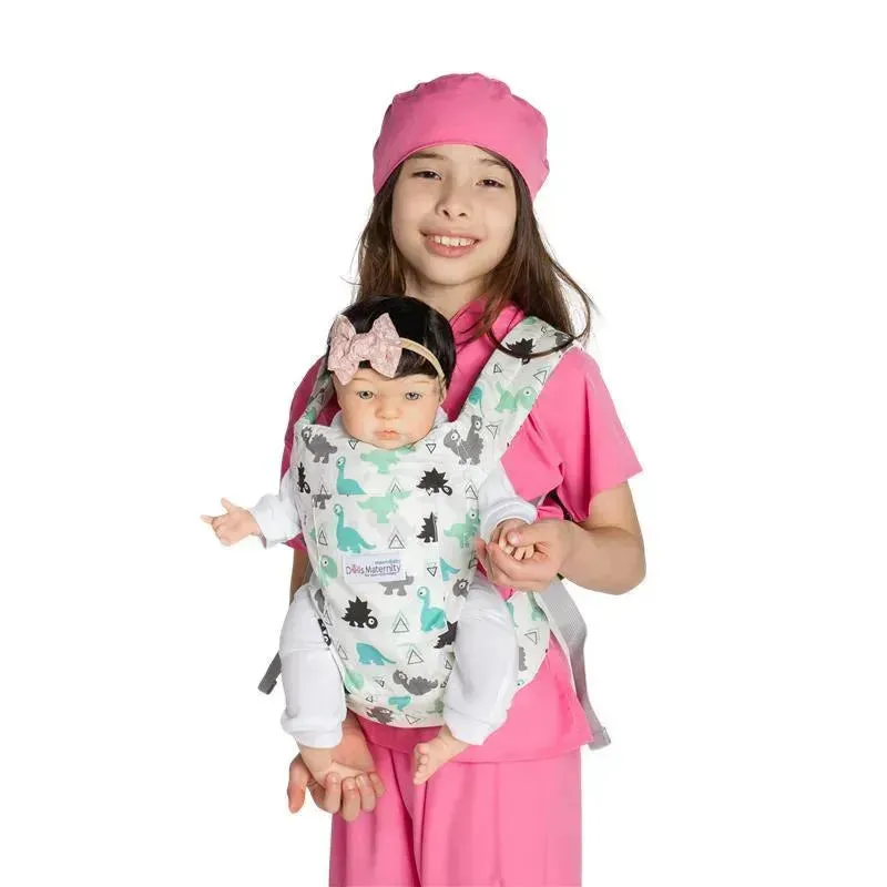 Macrobaby Doll's Maternity Doll Carrier, Dinosaur