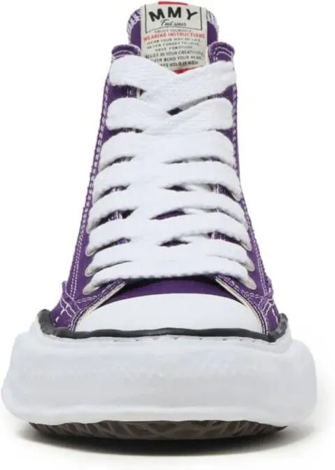 Maison MIHARA YASUHIRO Peterson OG Sole canvas sneakers Purple