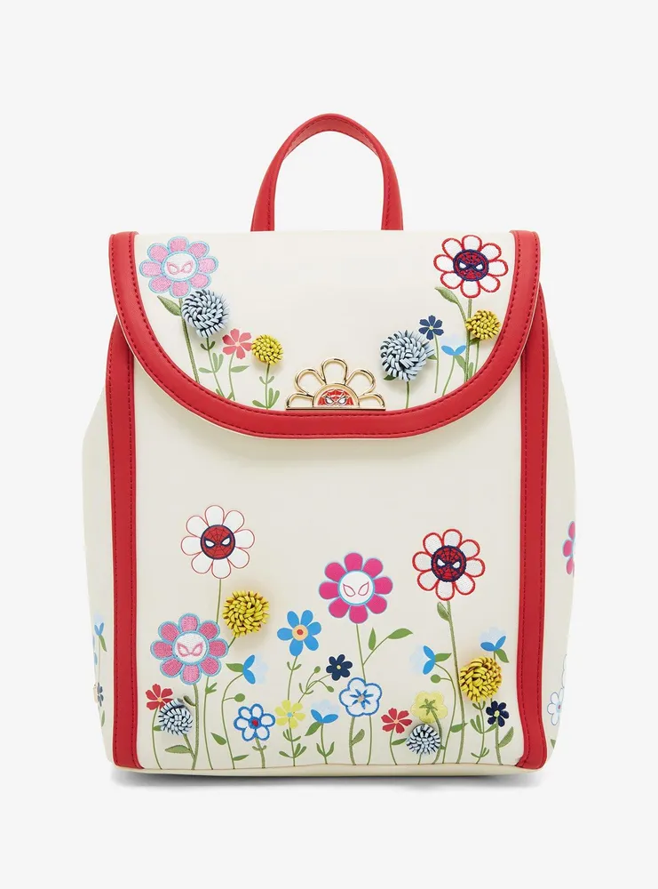 Marvel Spider-Man Floral Mini Backpack - BoxLunch Exclusive