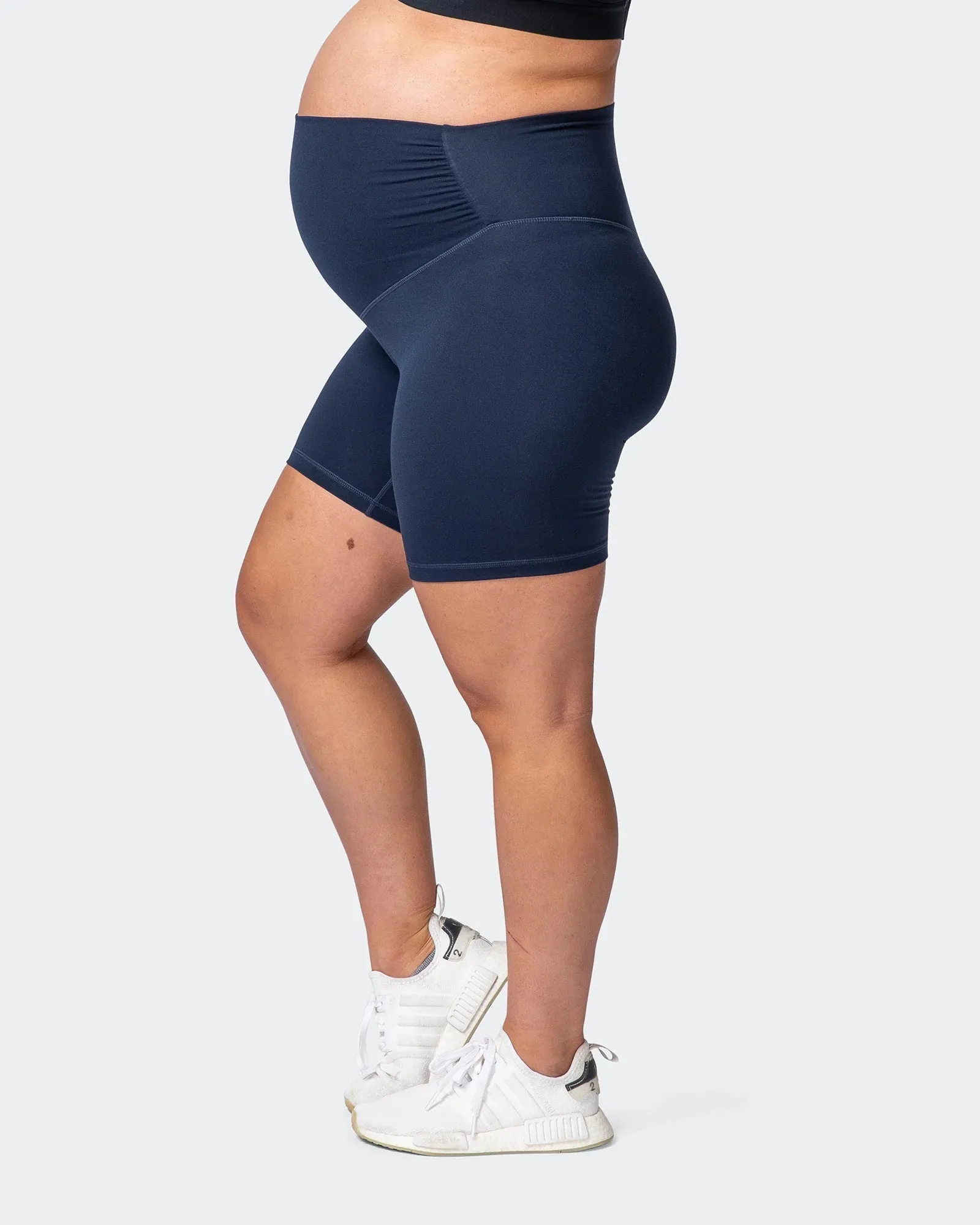 Maternity Everyday Bike Short - Navy