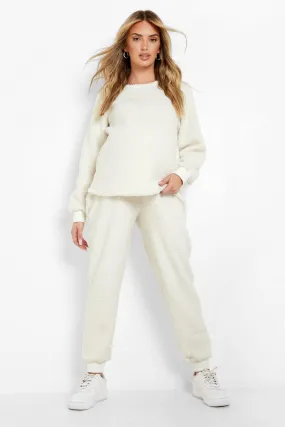 Maternity Fleece Loungewear Set