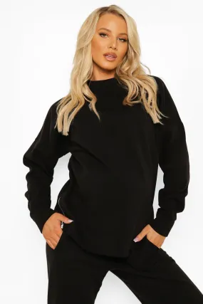 Maternity Side Zip Sweatshirt