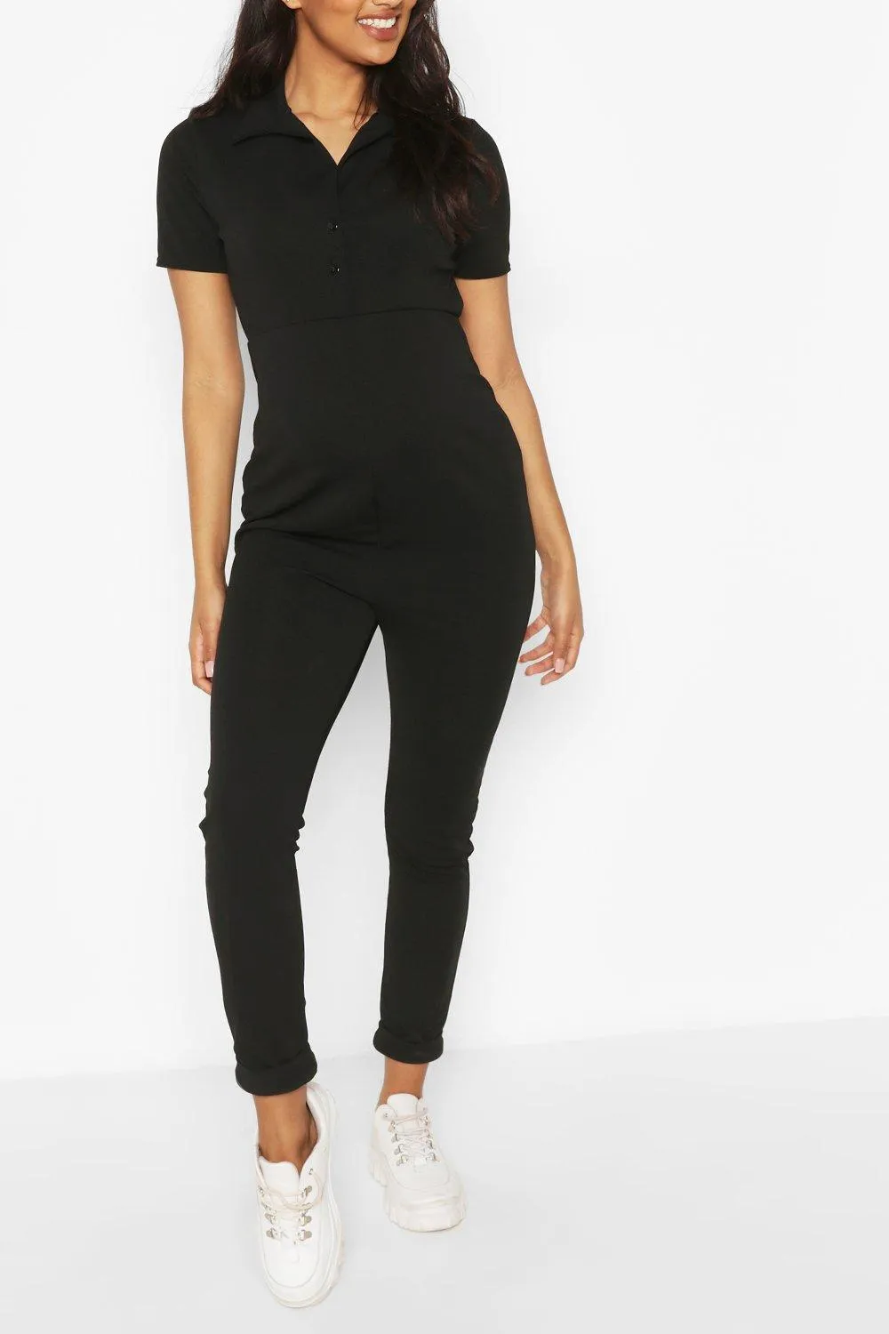 Maternity Utility Jumpsuit