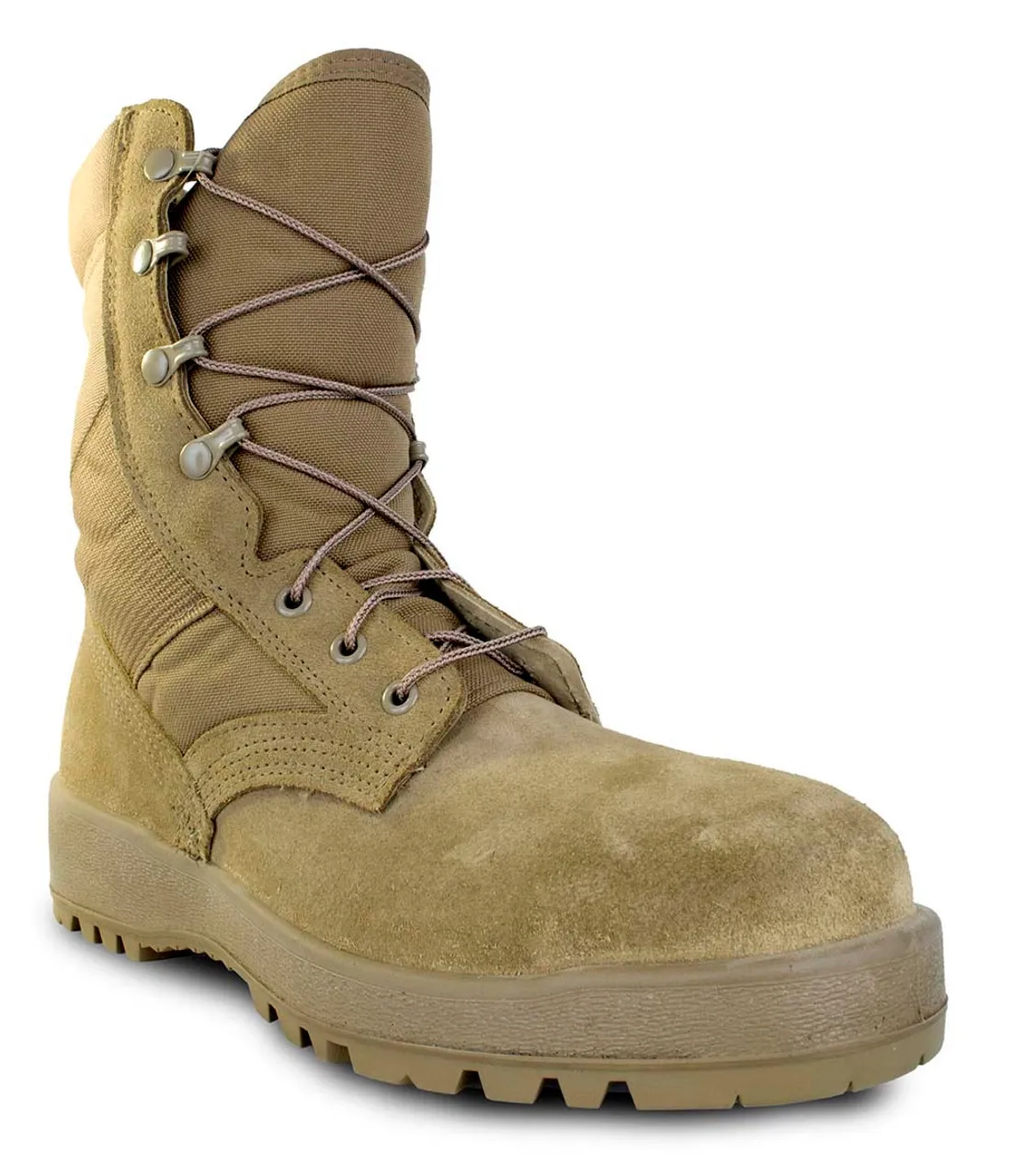 McRae Mil-Spec Hot Weather Steel-toe Boot in Coyote USA Made