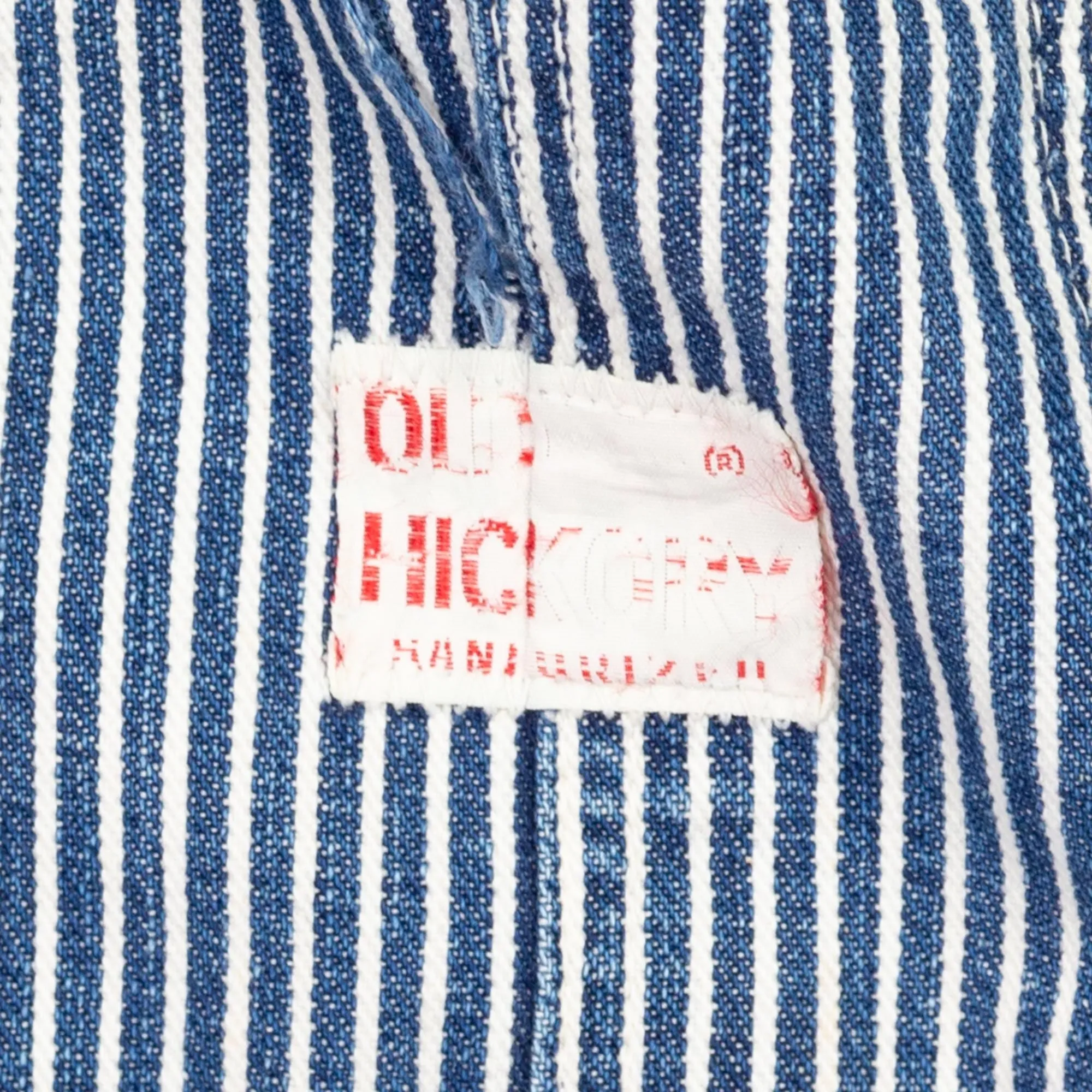 Medium 1950s Hickory Stripe Sanforized Workwear Coveralls