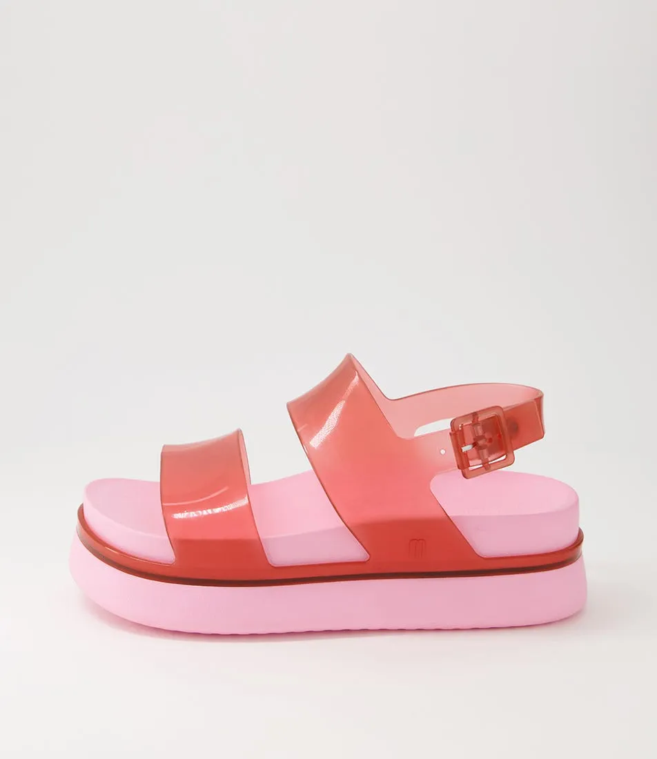 MELISSA Cosmic Sandal Red Pink Pvc Sandals