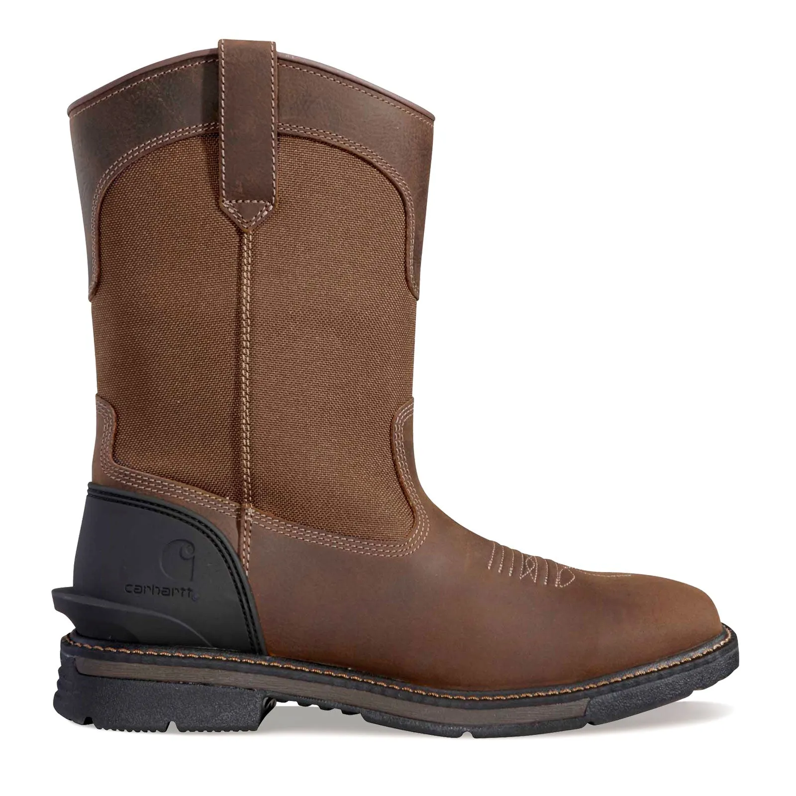 Men's Carhartt, Water Resistant 11-Inch Steel Toe Wellington Boot