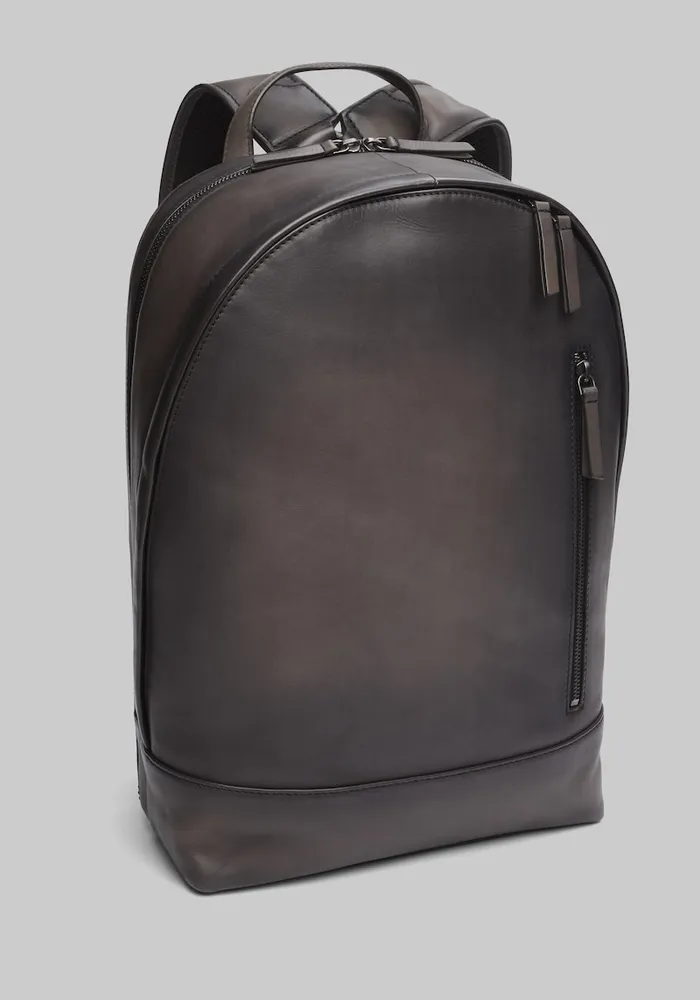 Men's Jos. A. Bank Burnished Leather Backpack at Bank, One