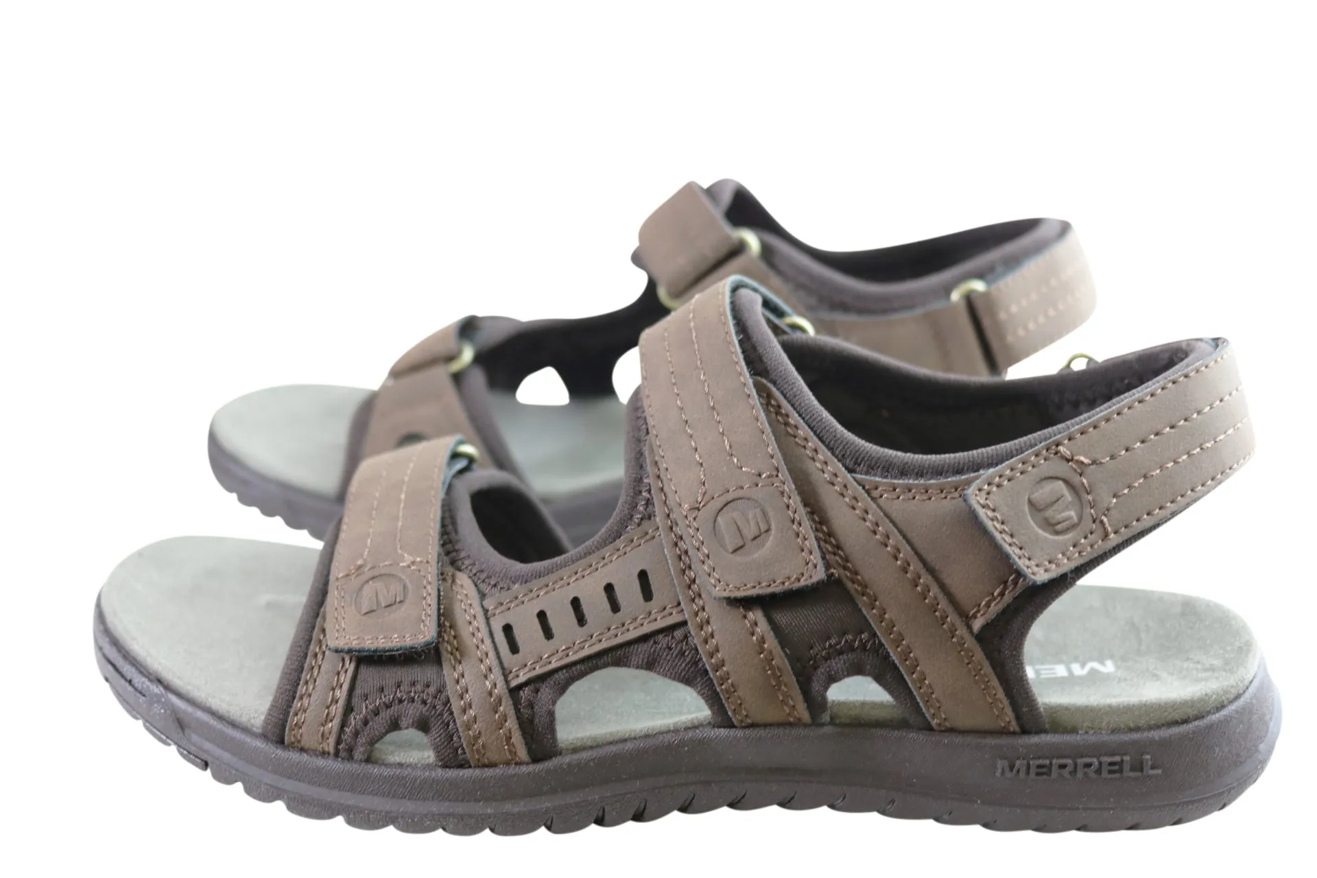 Merrell Mens Comfortable Veron Sandals With Adjustable Straps