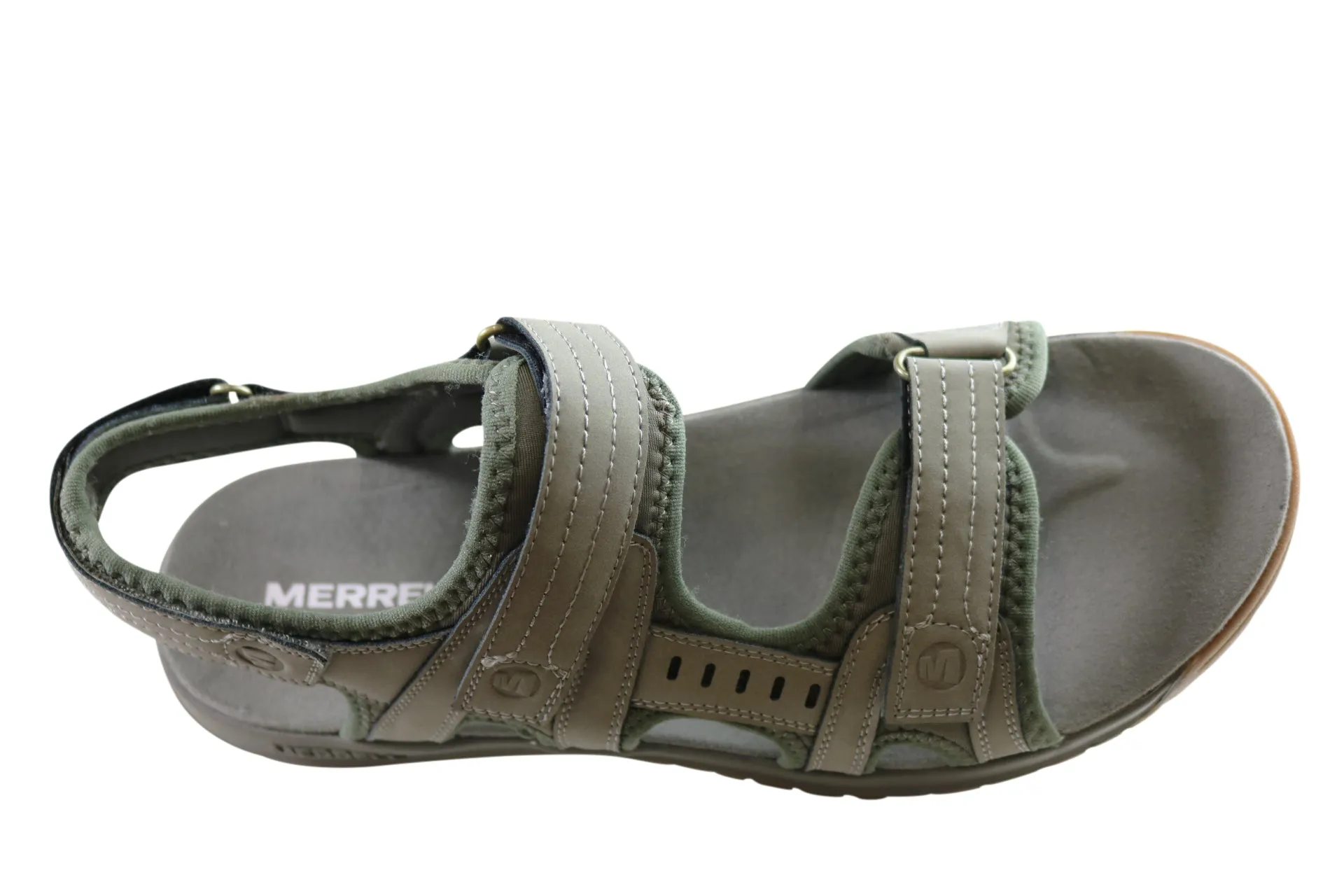 Merrell Mens Comfortable Veron Sandals With Adjustable Straps