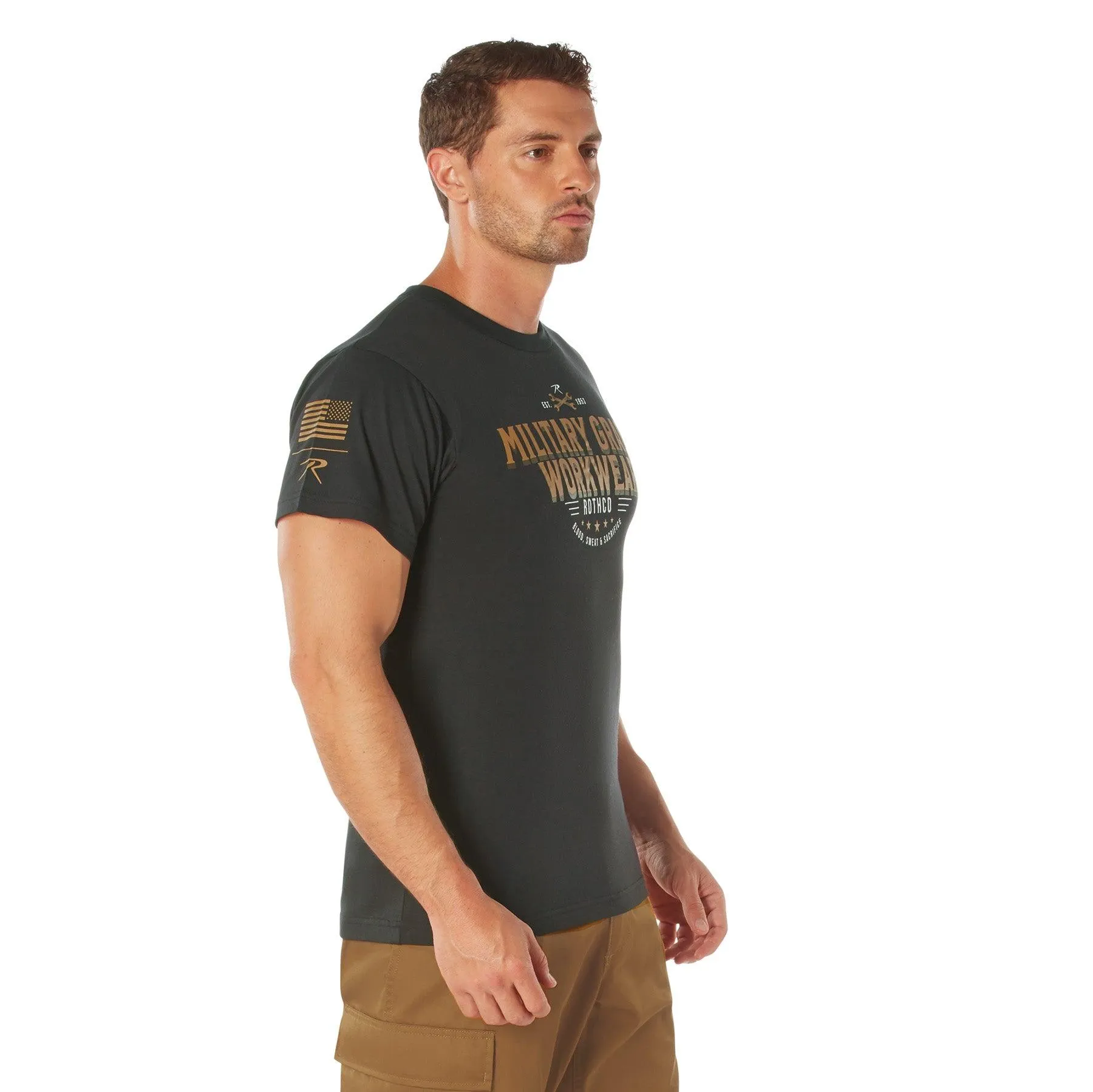 Military Grade Workwear Graphic T-Shirt by Rothco