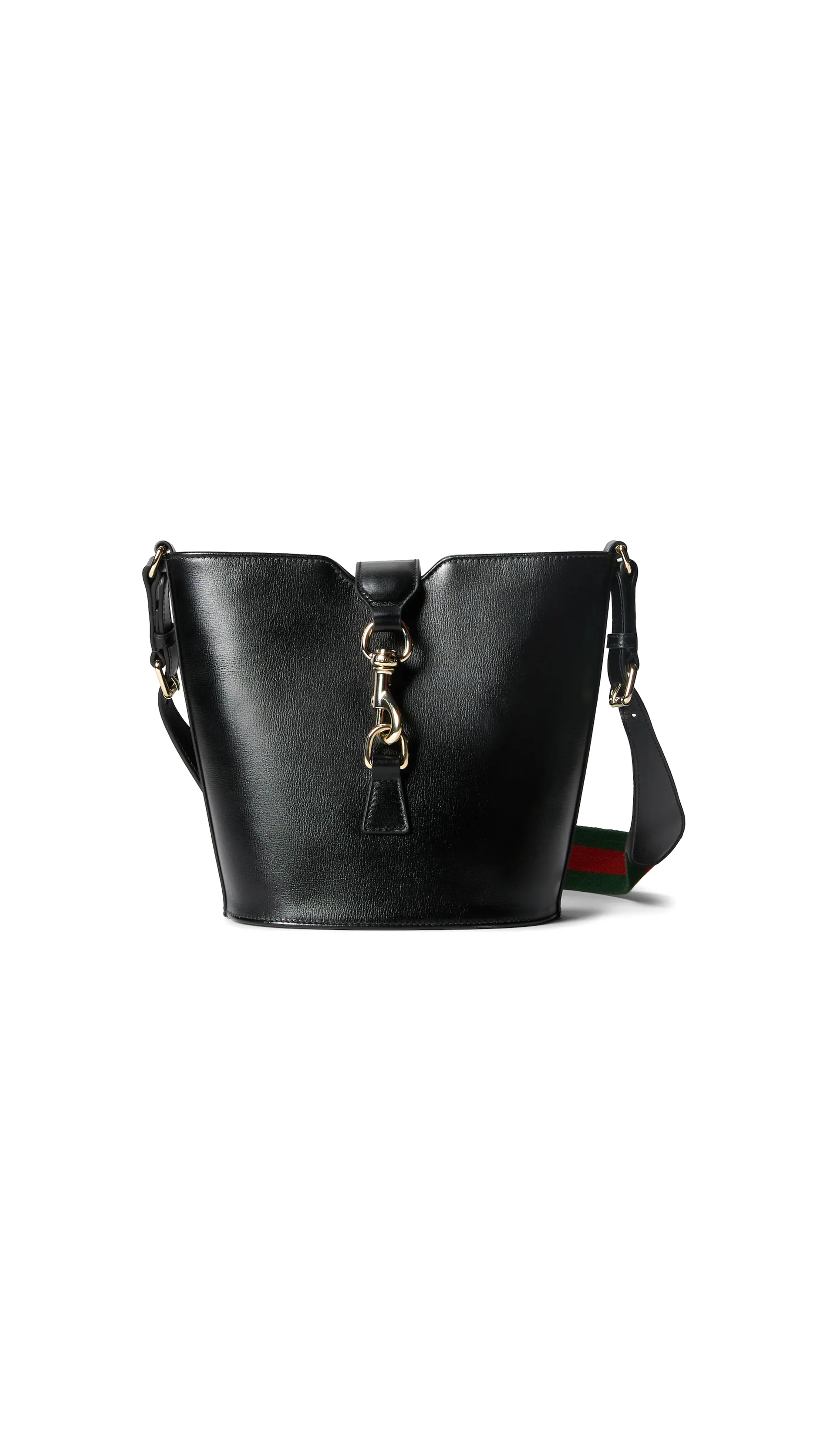 Mini Bucket Shoulder Bag - Black