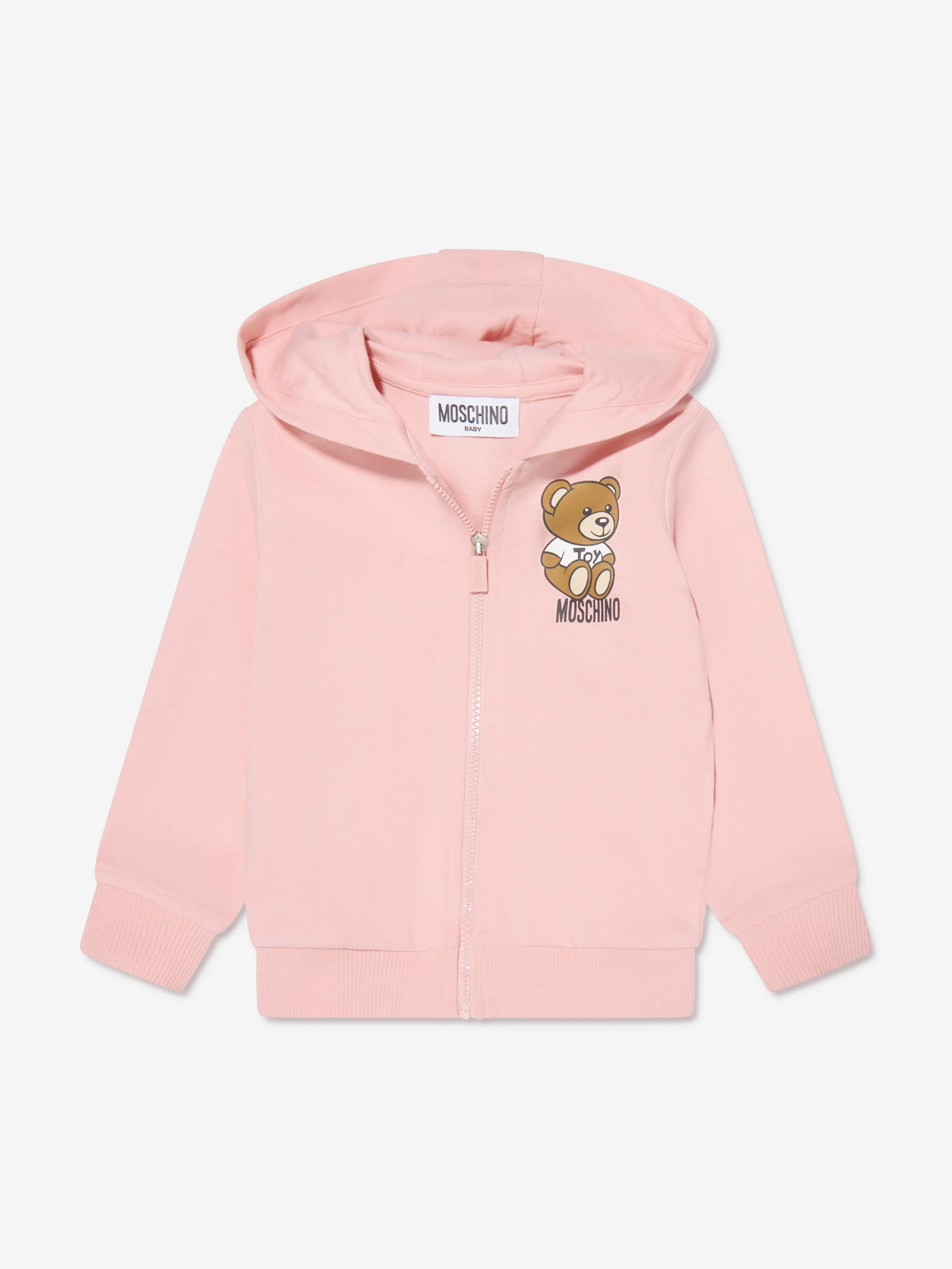 Moschino Baby Girls Teddy Logo Tracksuit in Pink