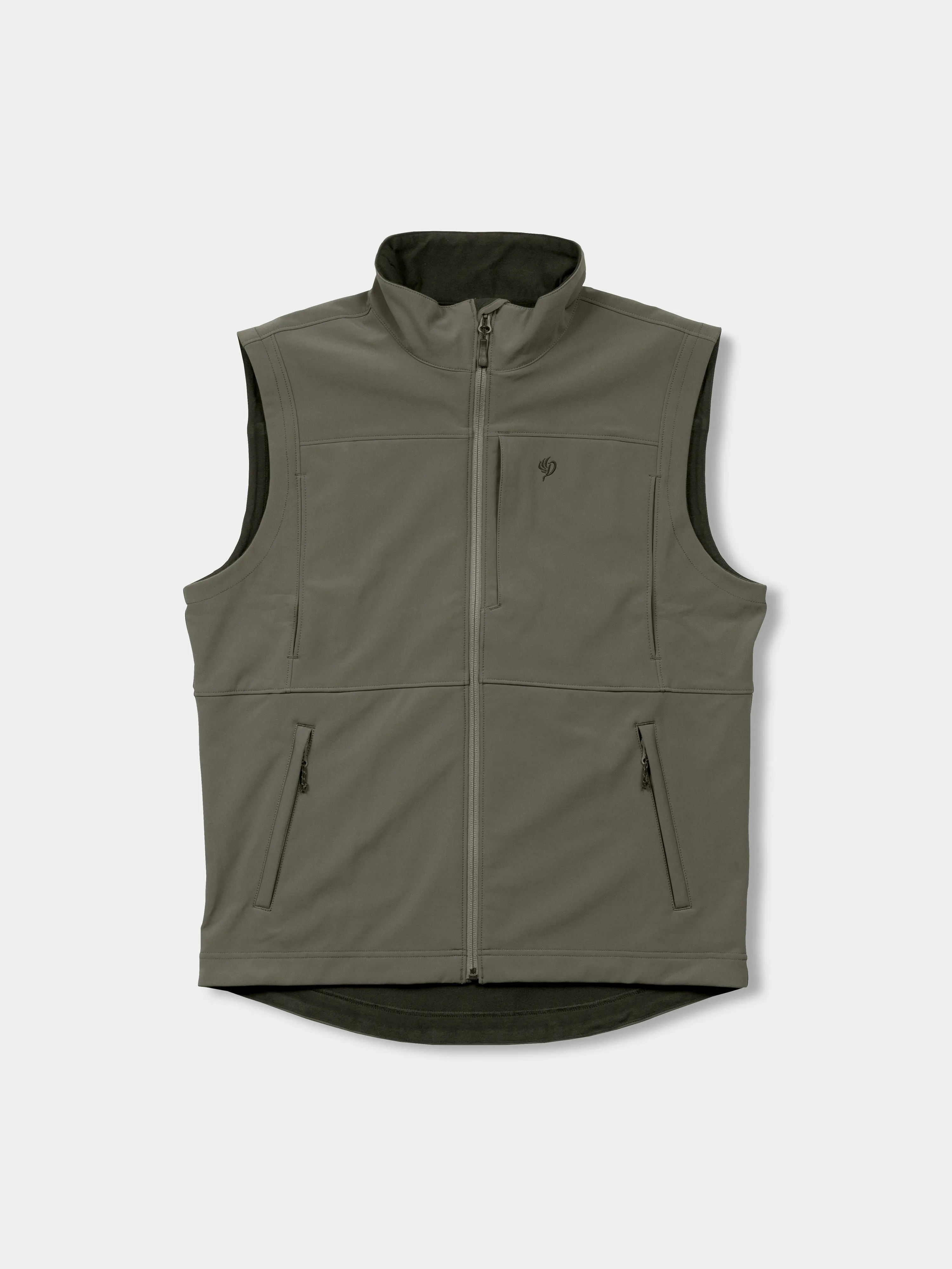 M's Contact Softshell Vest Moss