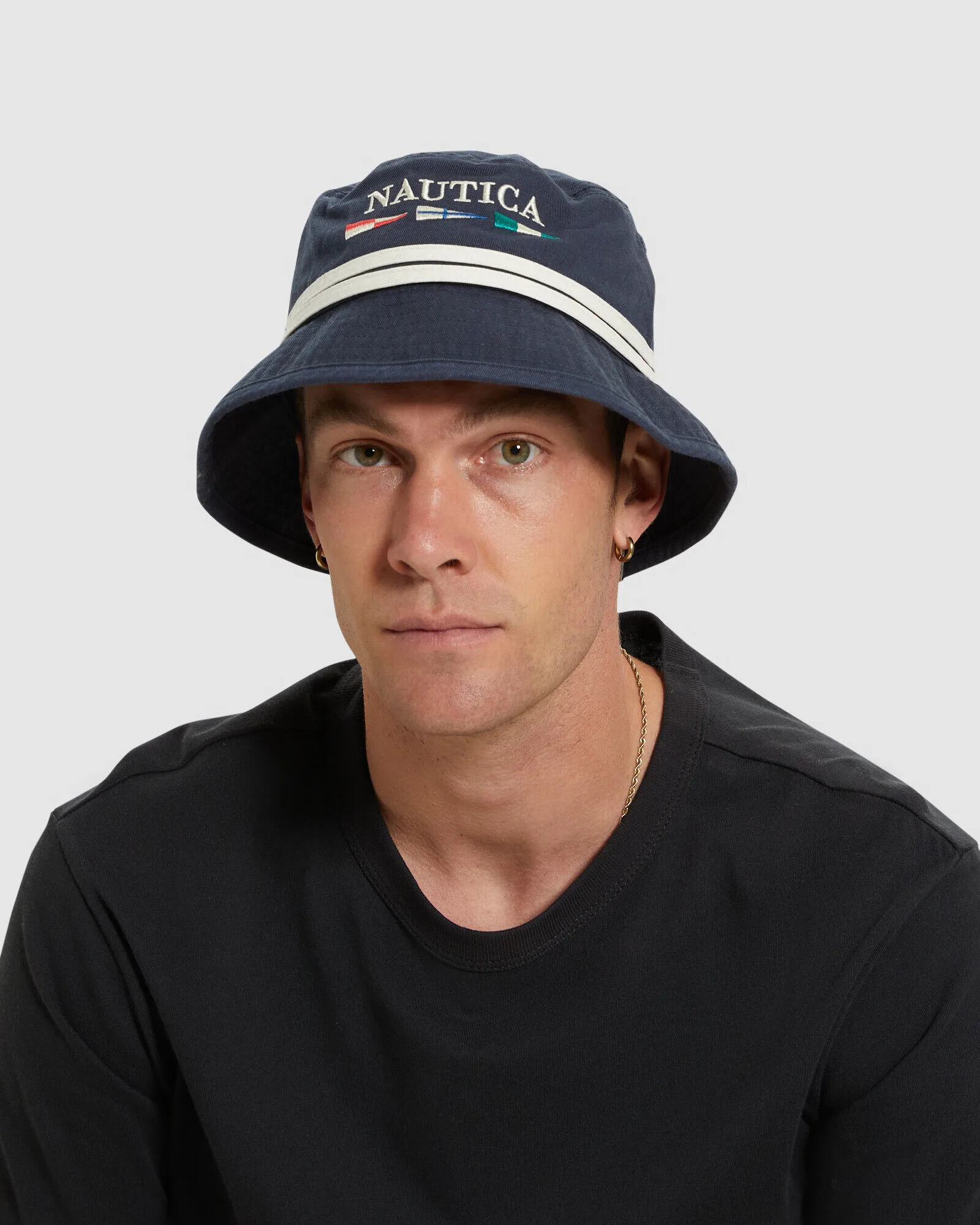 Nautica Eastern Bucket Hat Navy