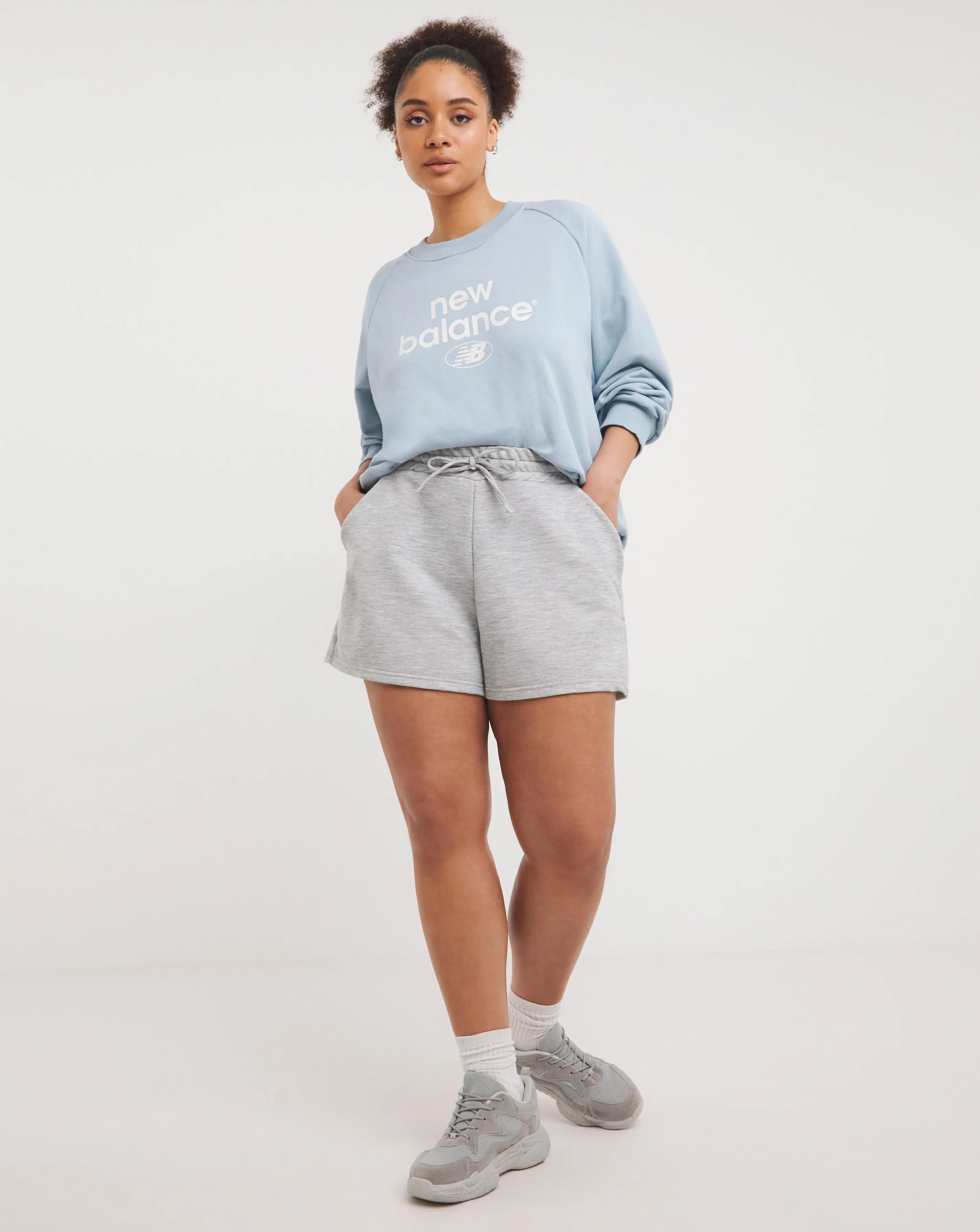 New Balance Essentials Fleece Sweatshirt | Simply Be