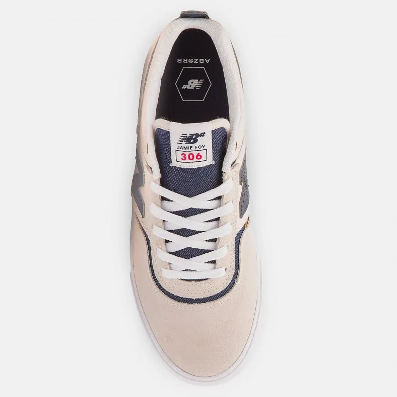 New Balance Numeric Jamie Foy 306 (White/Navy)