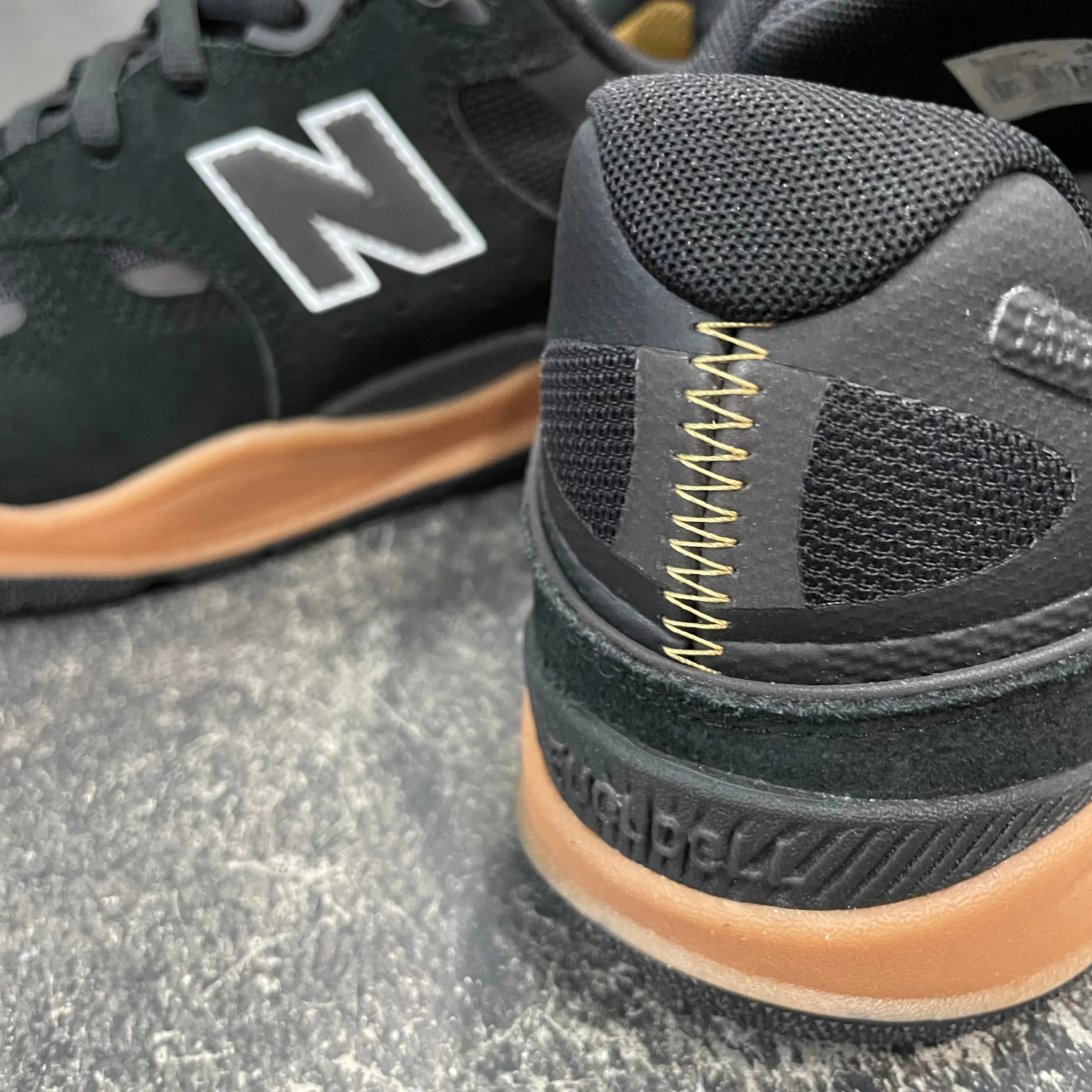 New Balance Numeric Tiago 1010 Black/White/Gum