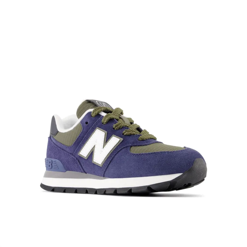 New Balance Youth 574 Running Shoe - PC574DZN (Wide)