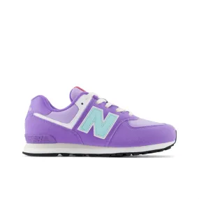 New Balance Youth Girls 574 Running Shoe - GC574HGK