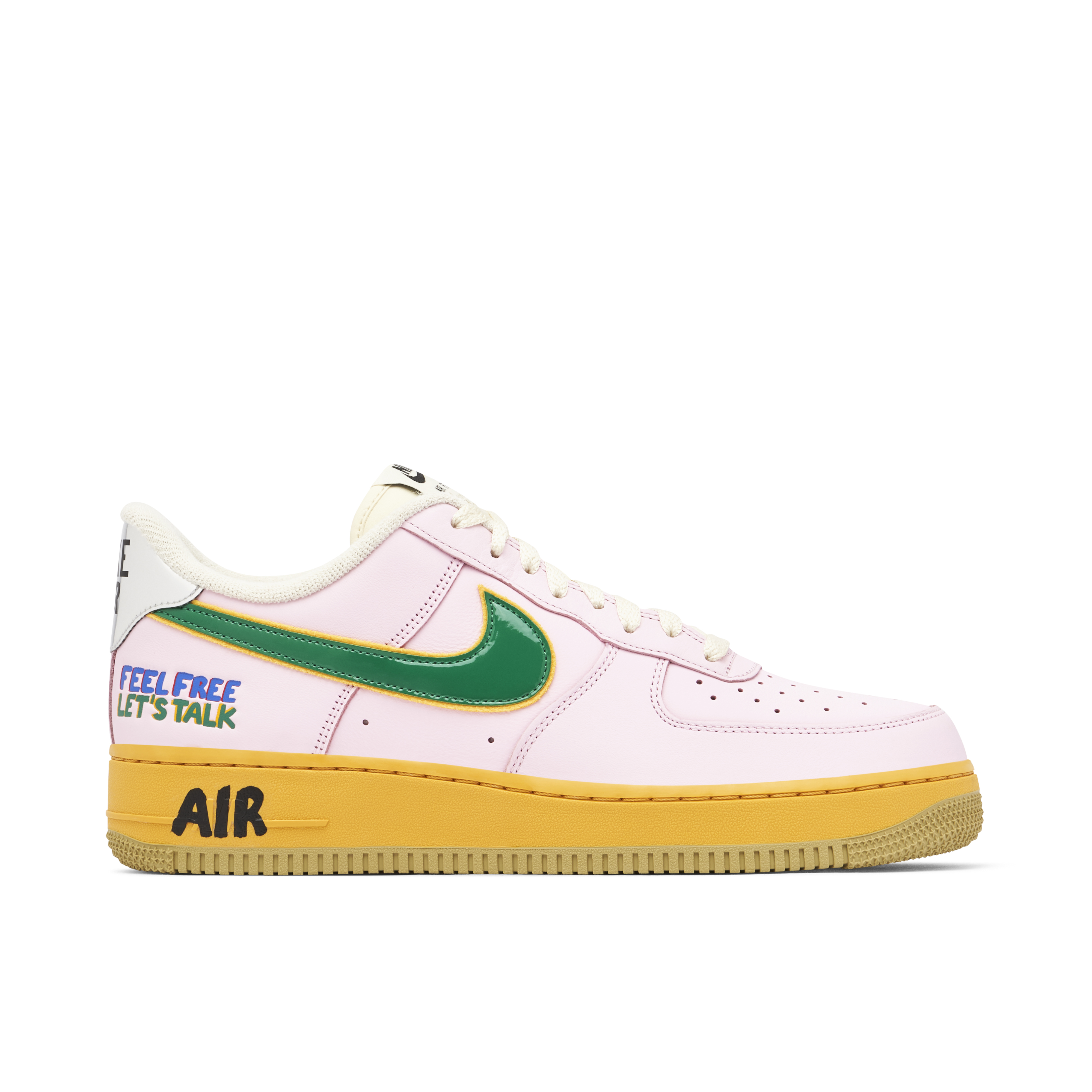 Nike Air Force 1 Low Feel Free, Let’s Talk | DX2667-600 | Laced