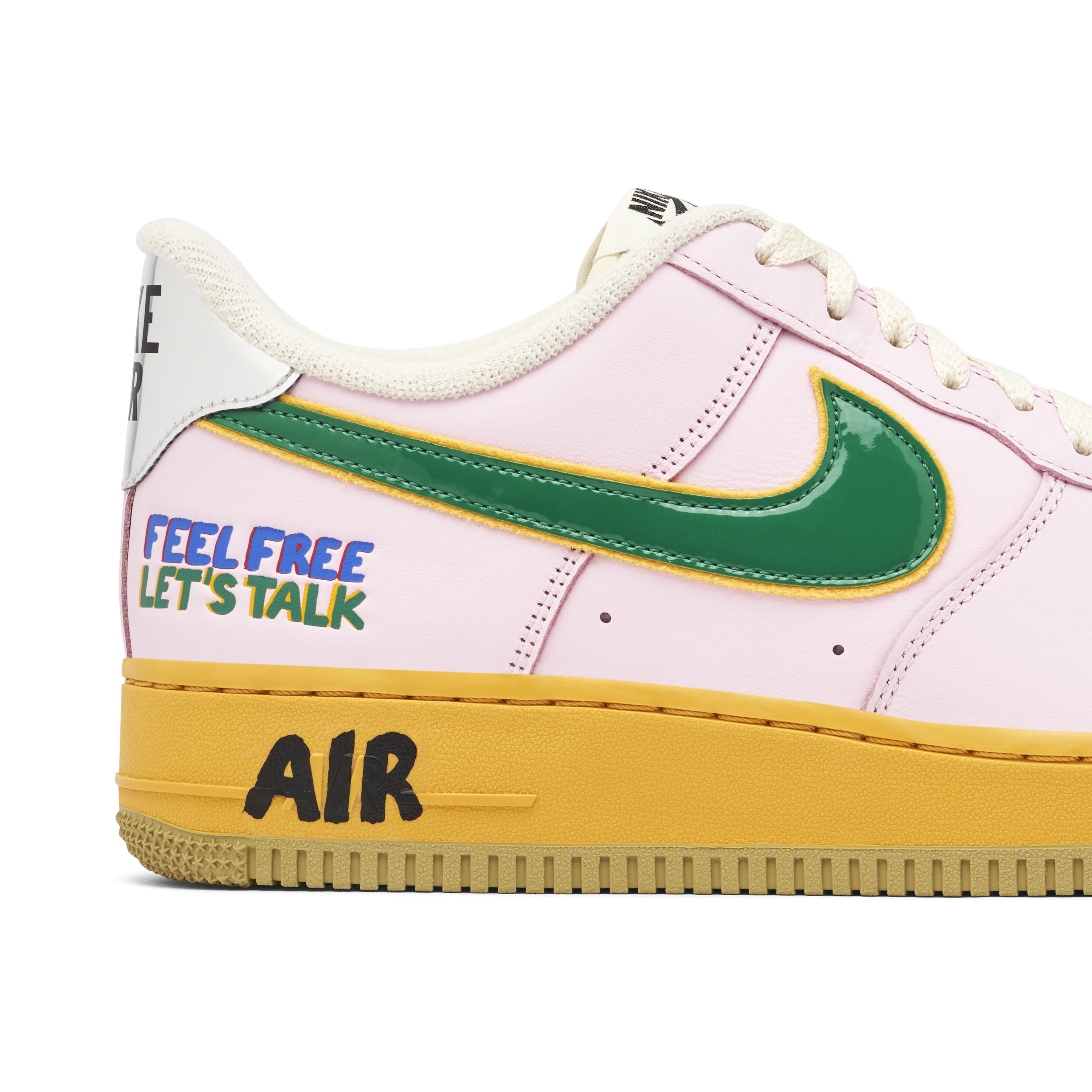 Nike Air Force 1 Low Feel Free, Let’s Talk | DX2667-600 | Laced