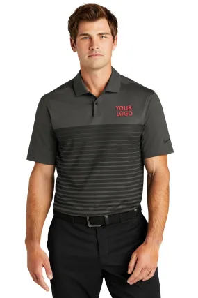 Nike Dri-FIT Vapor Block Customized Polos, Anthracite