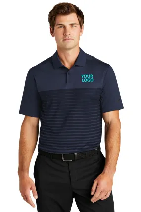 Nike Dri-FIT Vapor Block Customized Polos, Midnight Navy