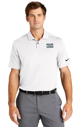 Nike Dri-FIT Vapor Customized Polos, White