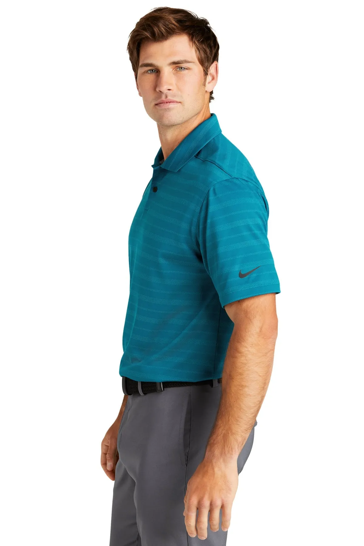 Nike Dri-FIT Vapor Jacquard Customized Polos, Marina