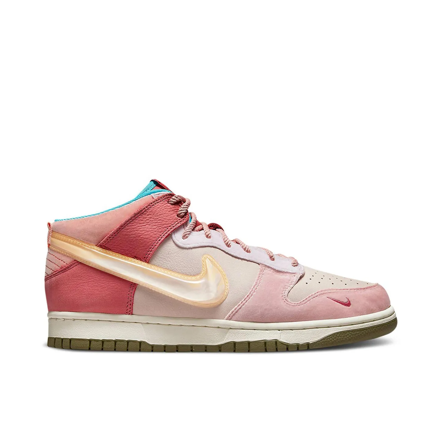 Nike Dunk Mid Social Status Free Lunch Strawberry Milk | DJ1173-600 | Laced