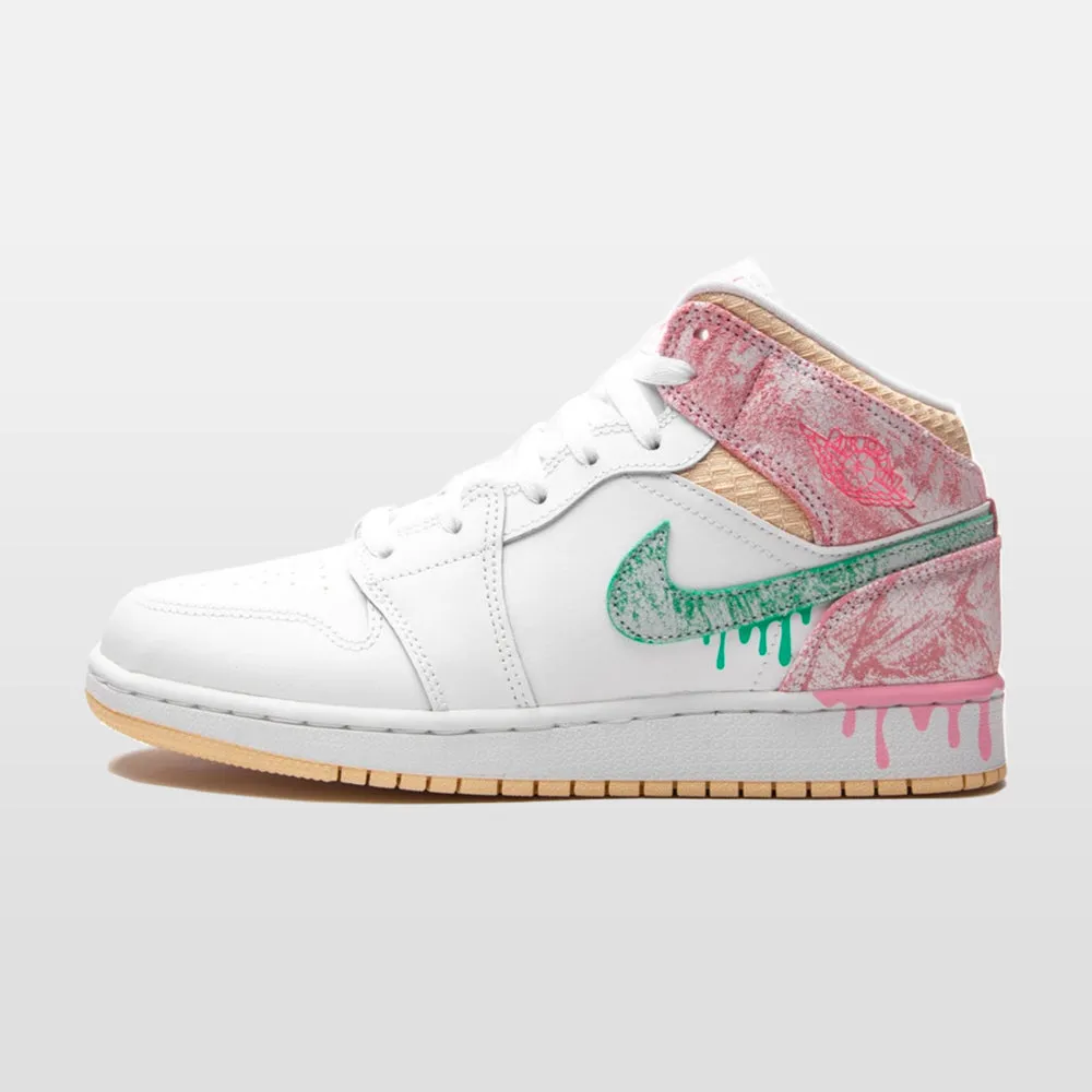 Nike Jordan 1 "Paint Drip" Mid