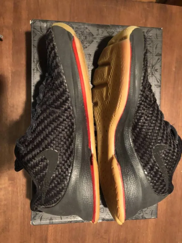 Nike kd 8 ext - weave gum black gold