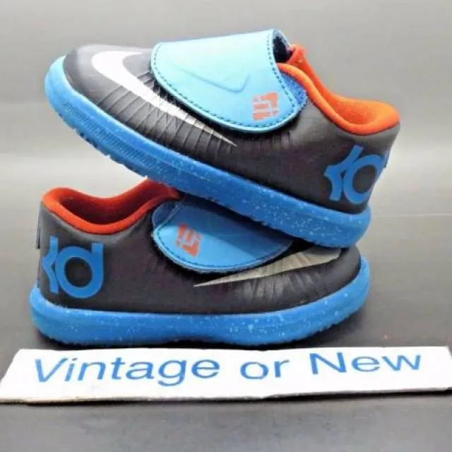 Nike kd vi 6 okc thunder away td toddler kevin durant 2013 sz 5c